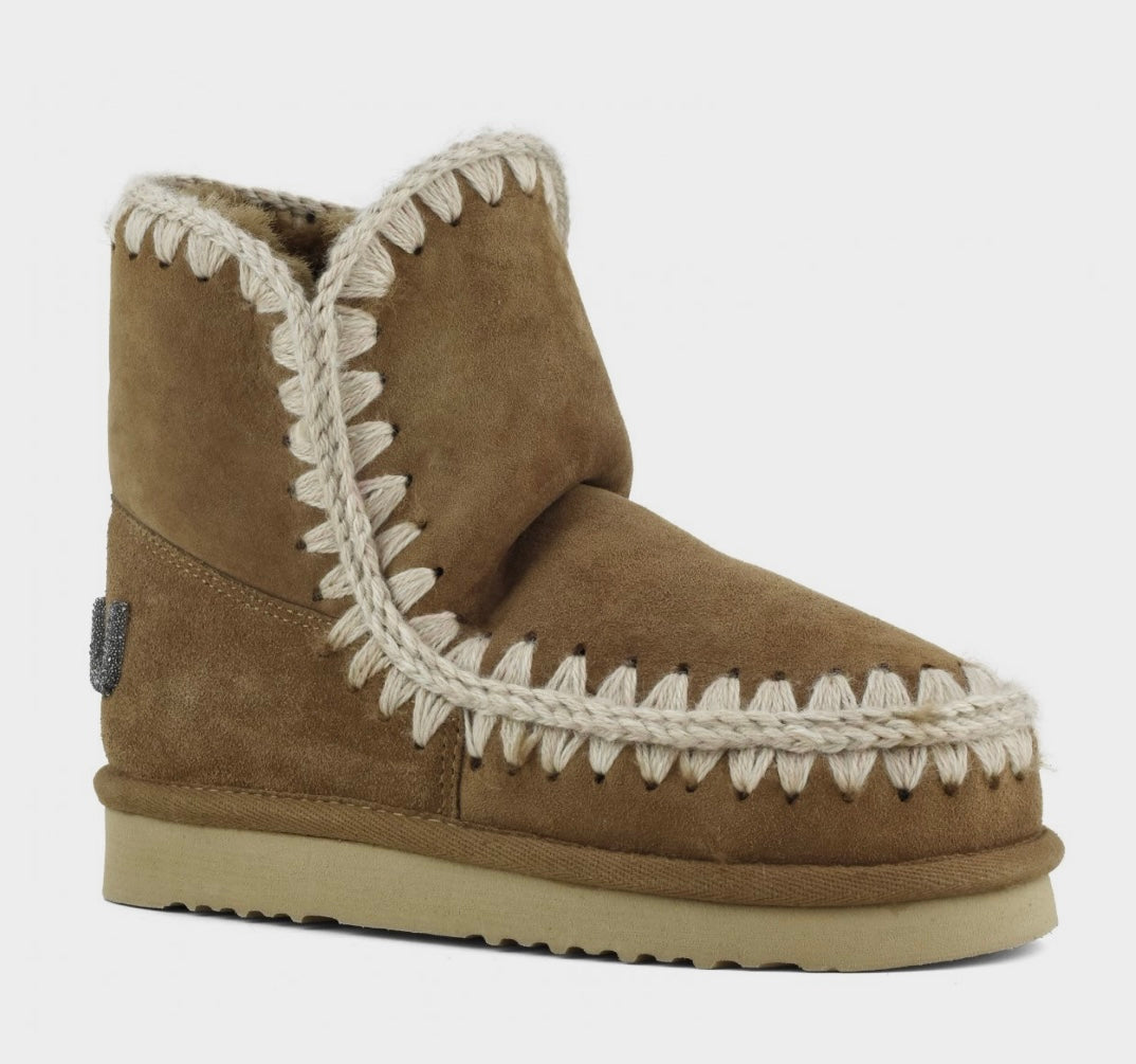 MOU ESKIMO 18 GLITTER LOGO COG NOCCIOLA