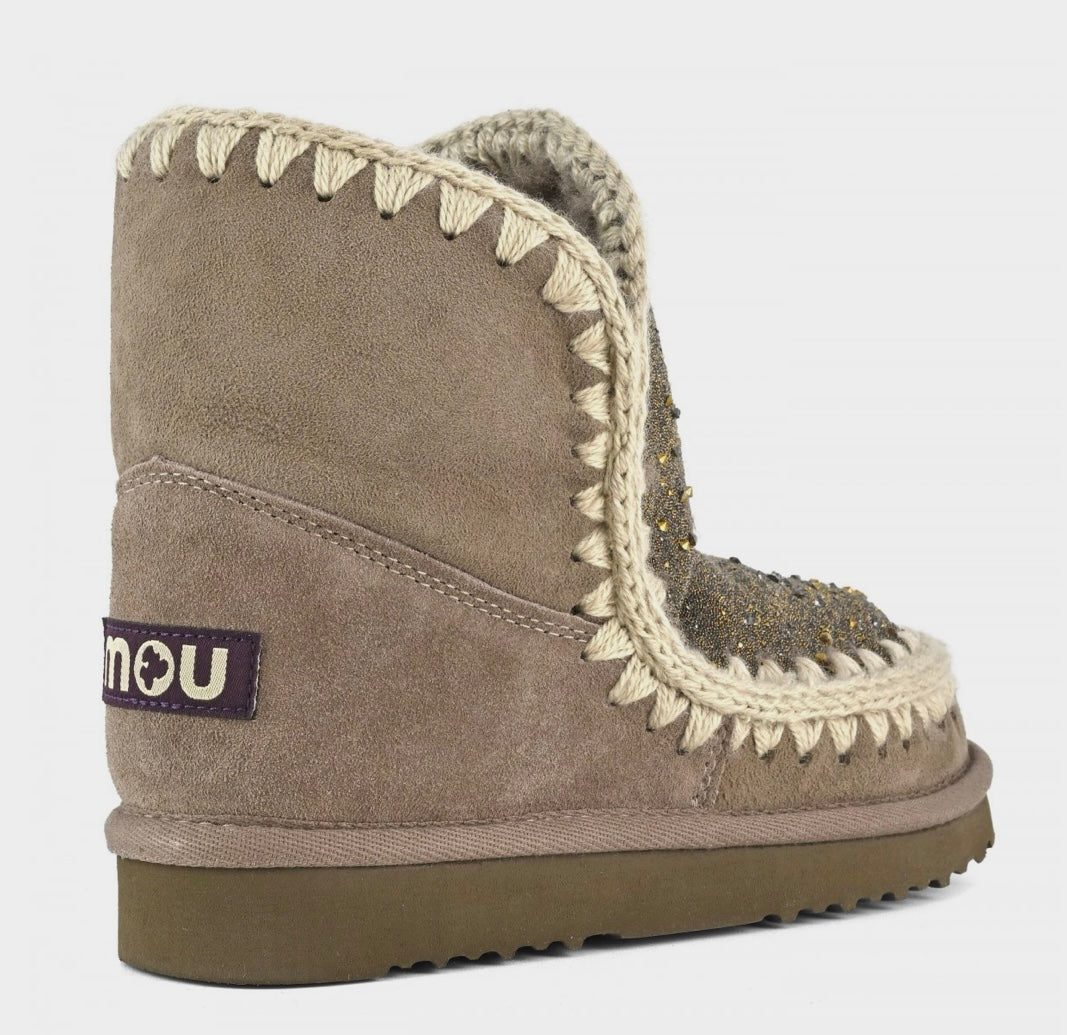 MOU ESKIMO 18 HOTFIX ELGREY MICRO PIETRE GLITTER GRIGIO CHIARO TORTORA