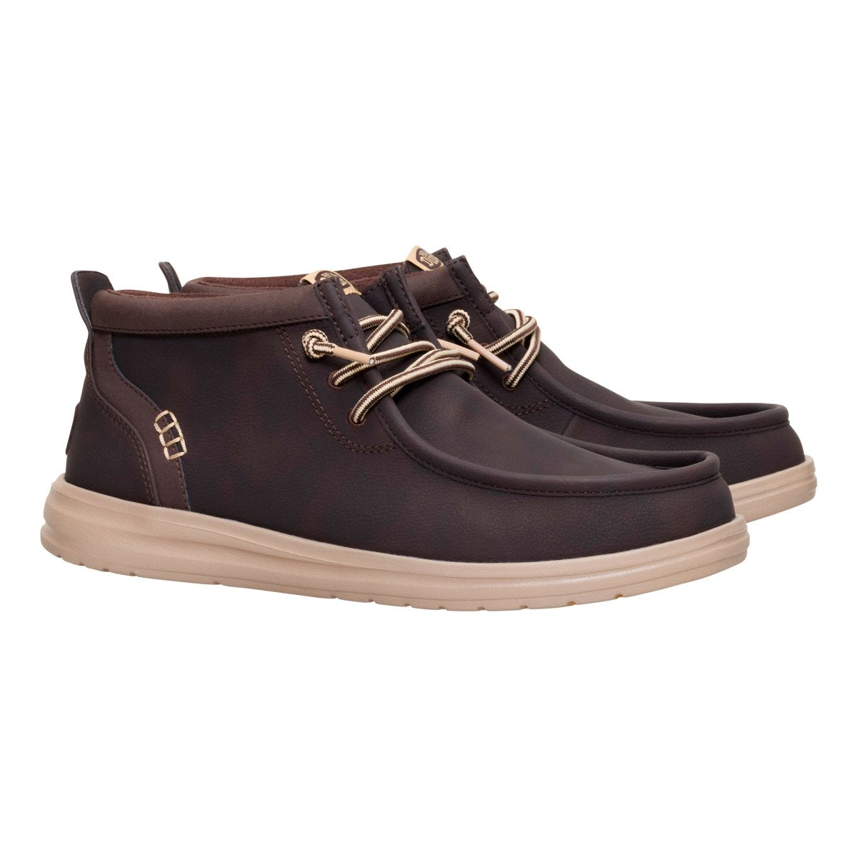 DUDE 42051 WALLY MID GRIPR CLASSIC MOLE BROWN