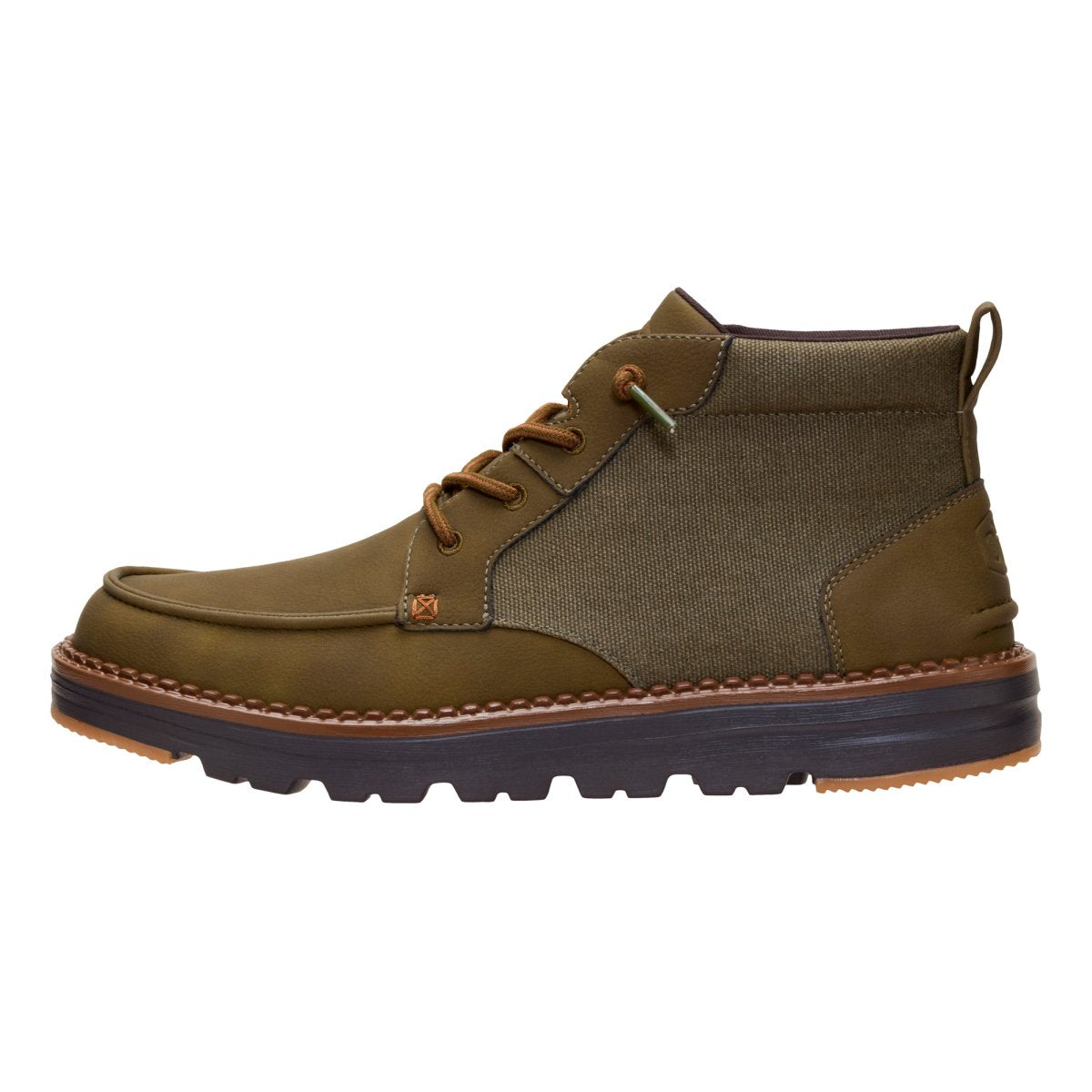 DUDE 45660 FLINT BOOT CLASSIC DARK OLIVE MULTI