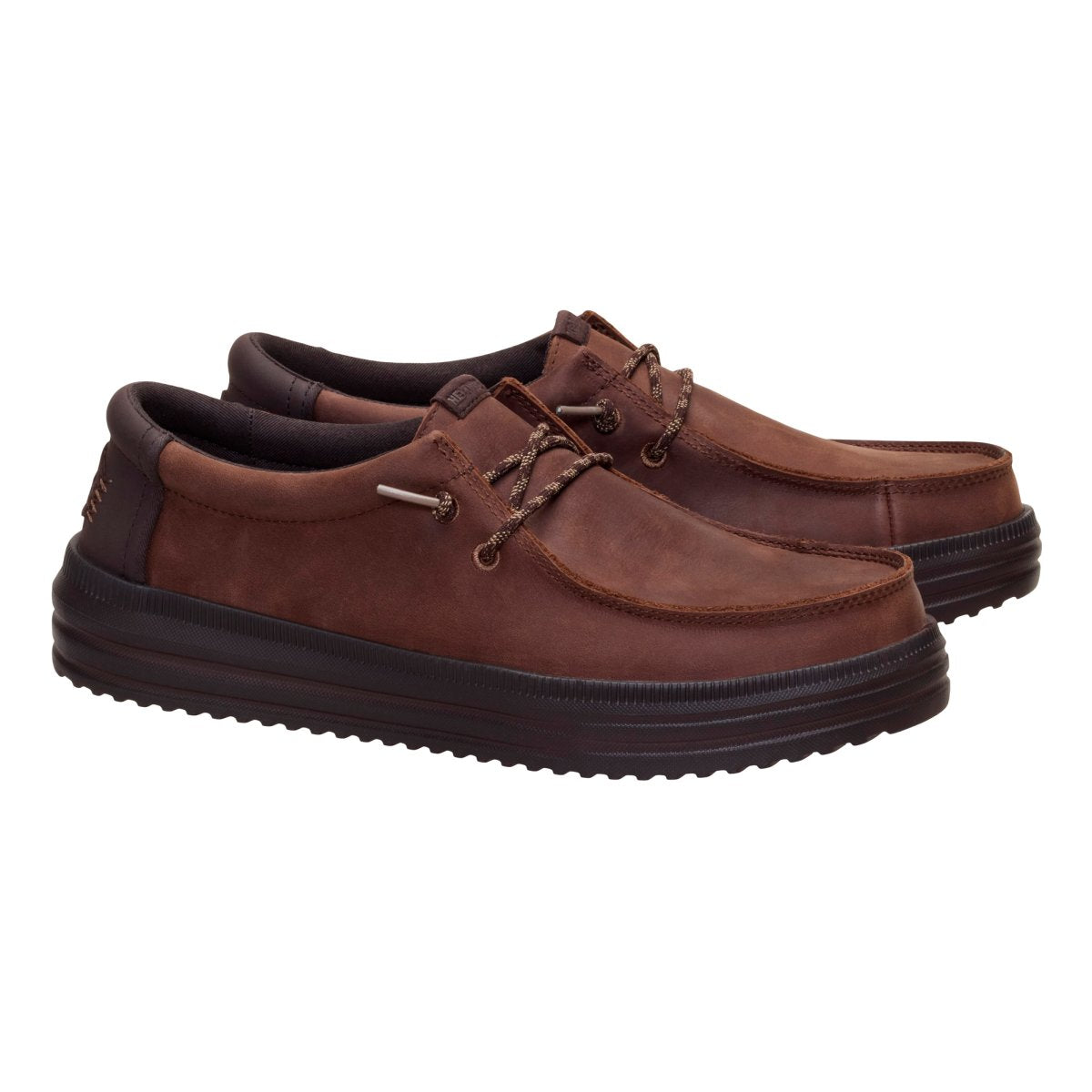 DUDE 45847 REV TUMBLED LEATHER SHAVED CHOCOLATE CHOCOLATE TORTE
