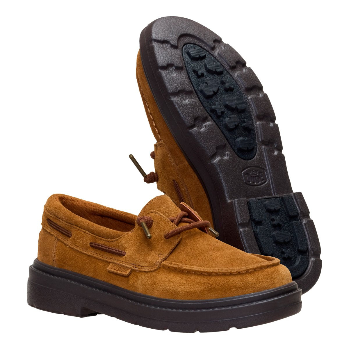 DUDE 45872 SIENNA BOAT SUEDE BROWN