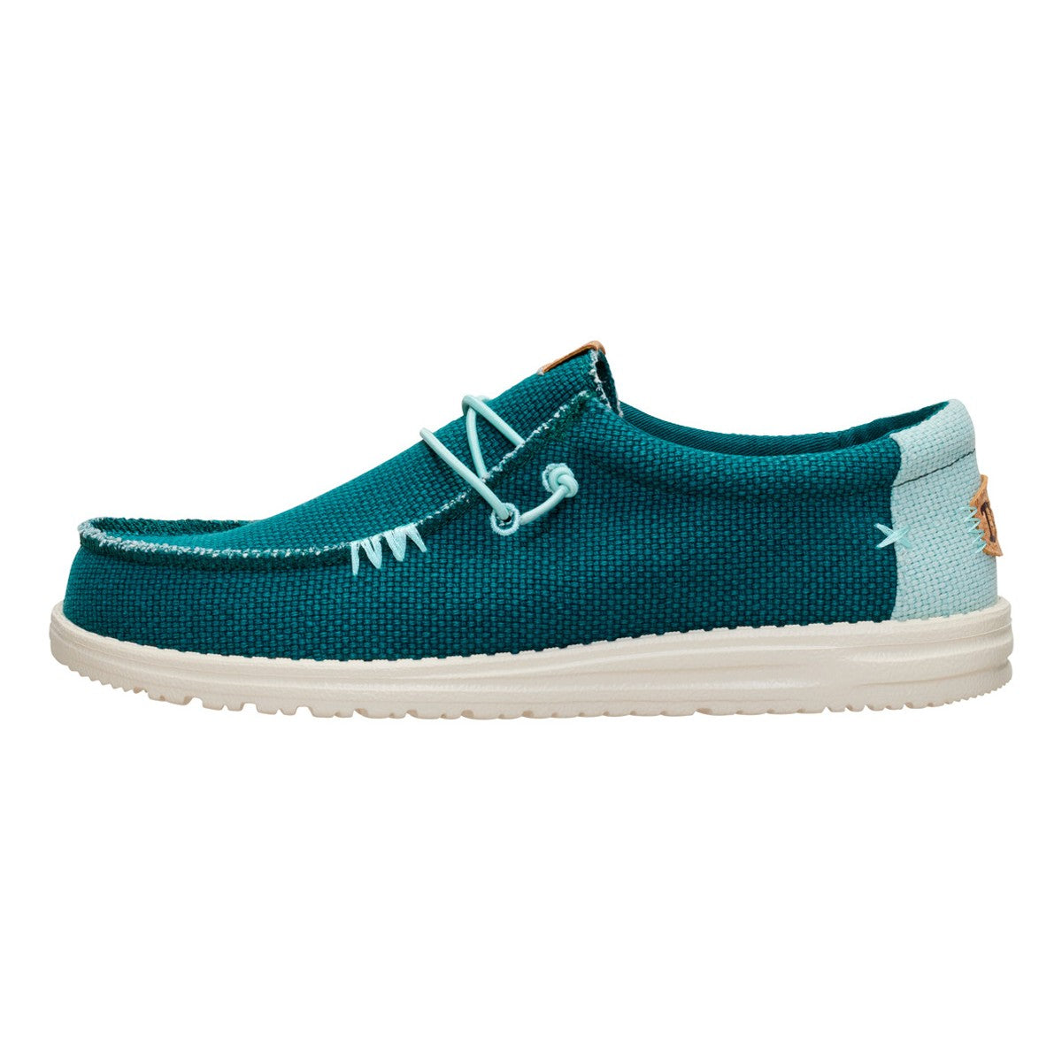DUDE WALLY BRAIDED DEEP GREEN HARBOR GREY