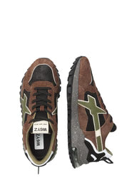 W6YZ BREEZE PEPPER SOLE DARK BROWN BLACK
