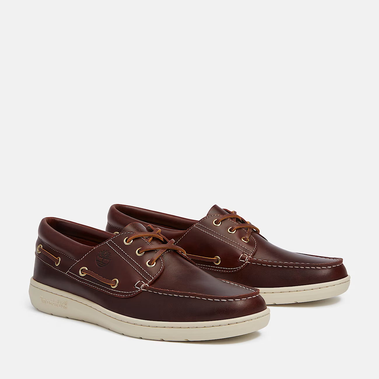 TIMBERLAND VELA PORTOFINO PIER BOAT SHOE BURGUNDY