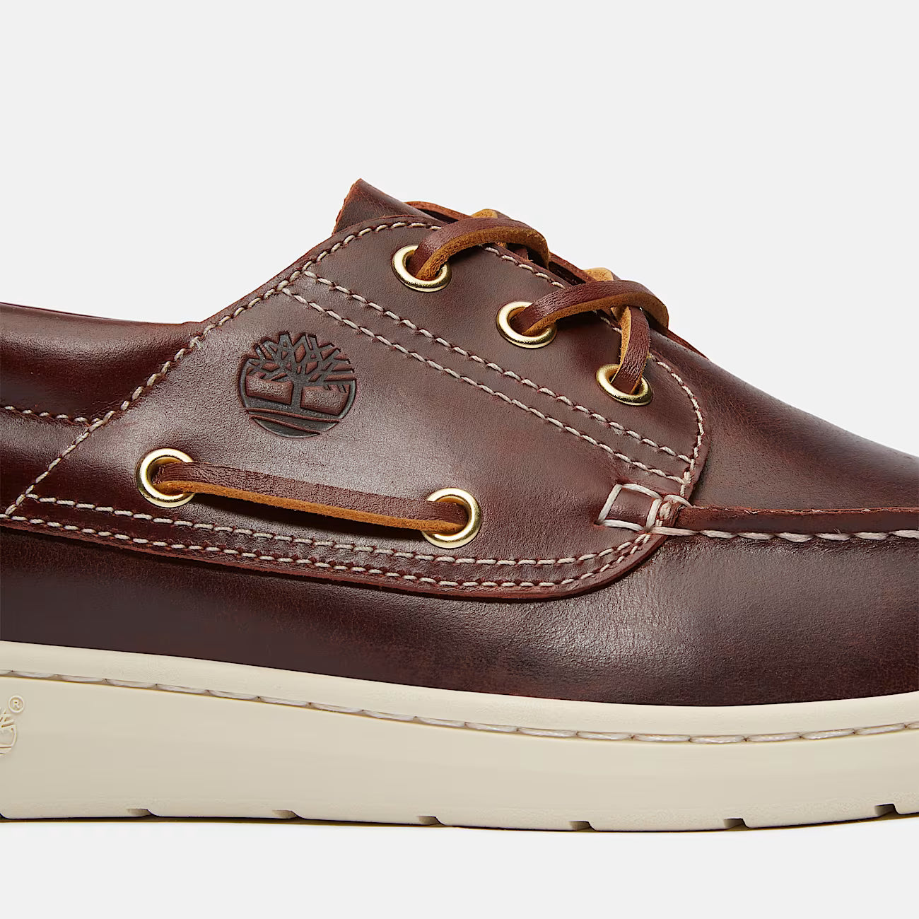TIMBERLAND VELA PORTOFINO PIER BOAT SHOE BURGUNDY