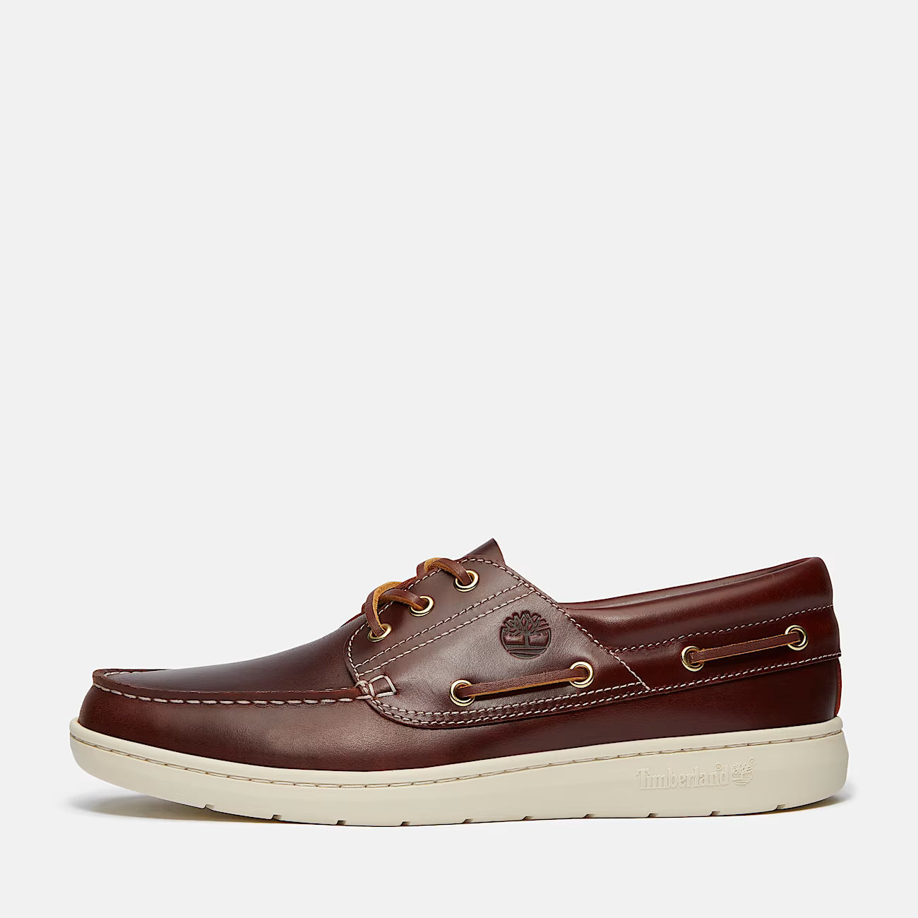 TIMBERLAND VELA PORTOFINO PIER BOAT SHOE BURGUNDY