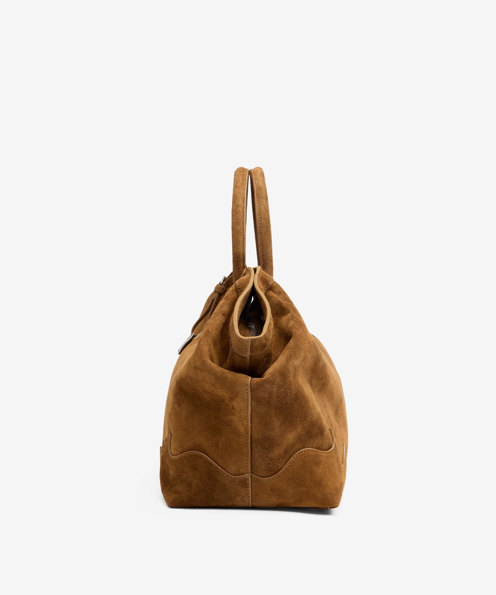 ASH BORSA IN PELLE SUEDE JAQUELINE TEXAS SADDLE
