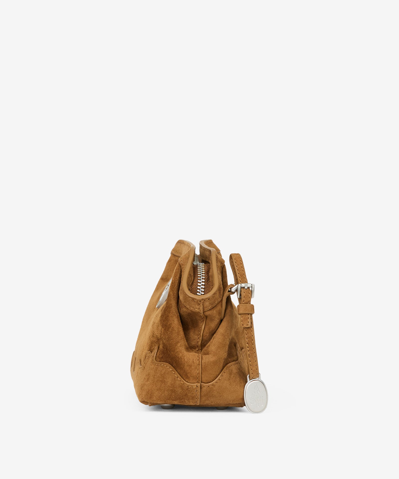 ASH BORSA IN PELLE SUEDE JULY TEXAS SADDLE
