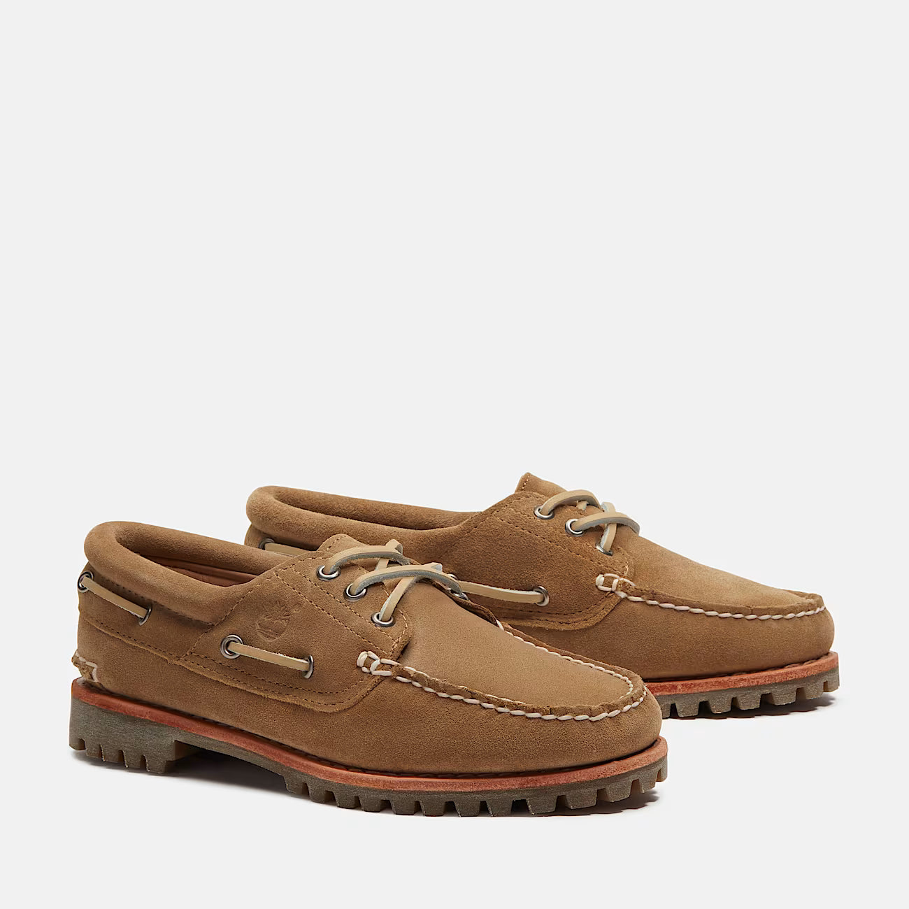 TIMBERLAND VELA WOMEN AUTHENTIC BOAT SHOE MEDIUM BEIGE SUEDE