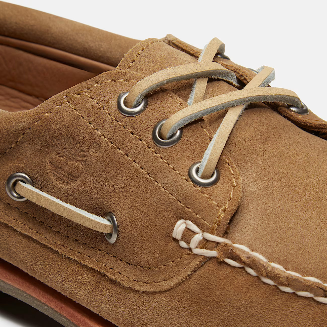 TIMBERLAND VELA WOMEN AUTHENTIC BOAT SHOE MEDIUM BEIGE SUEDE