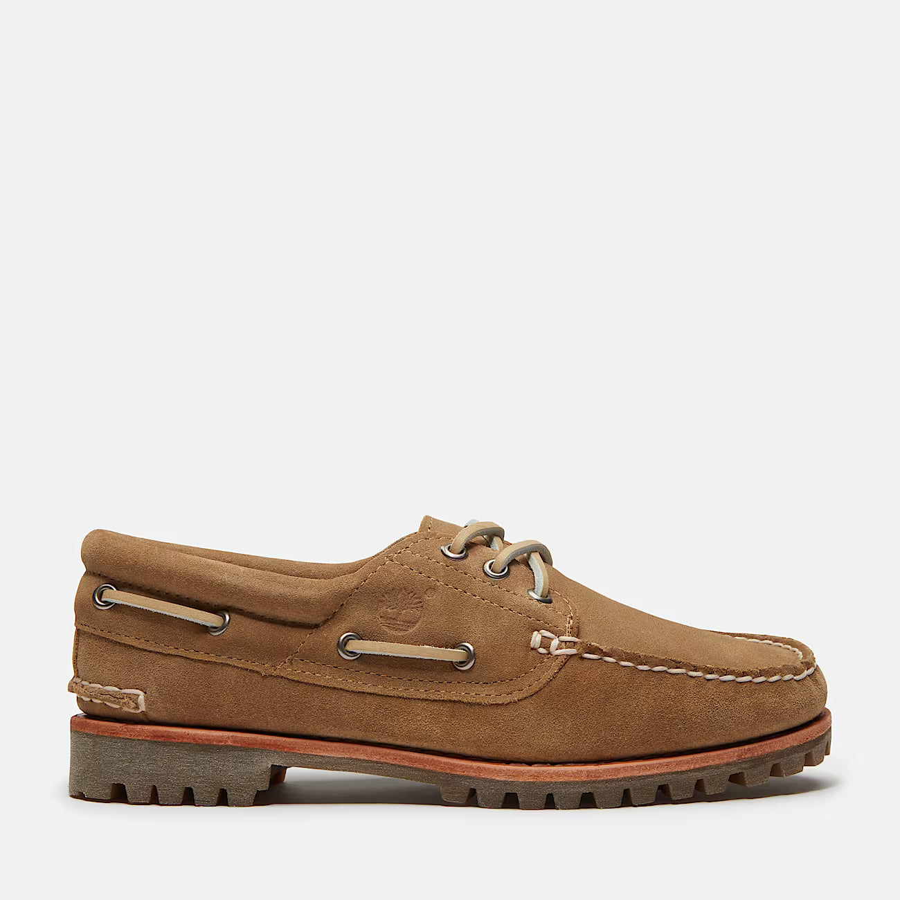 TIMBERLAND VELA WOMEN AUTHENTIC BOAT SHOE MEDIUM BEIGE SUEDE