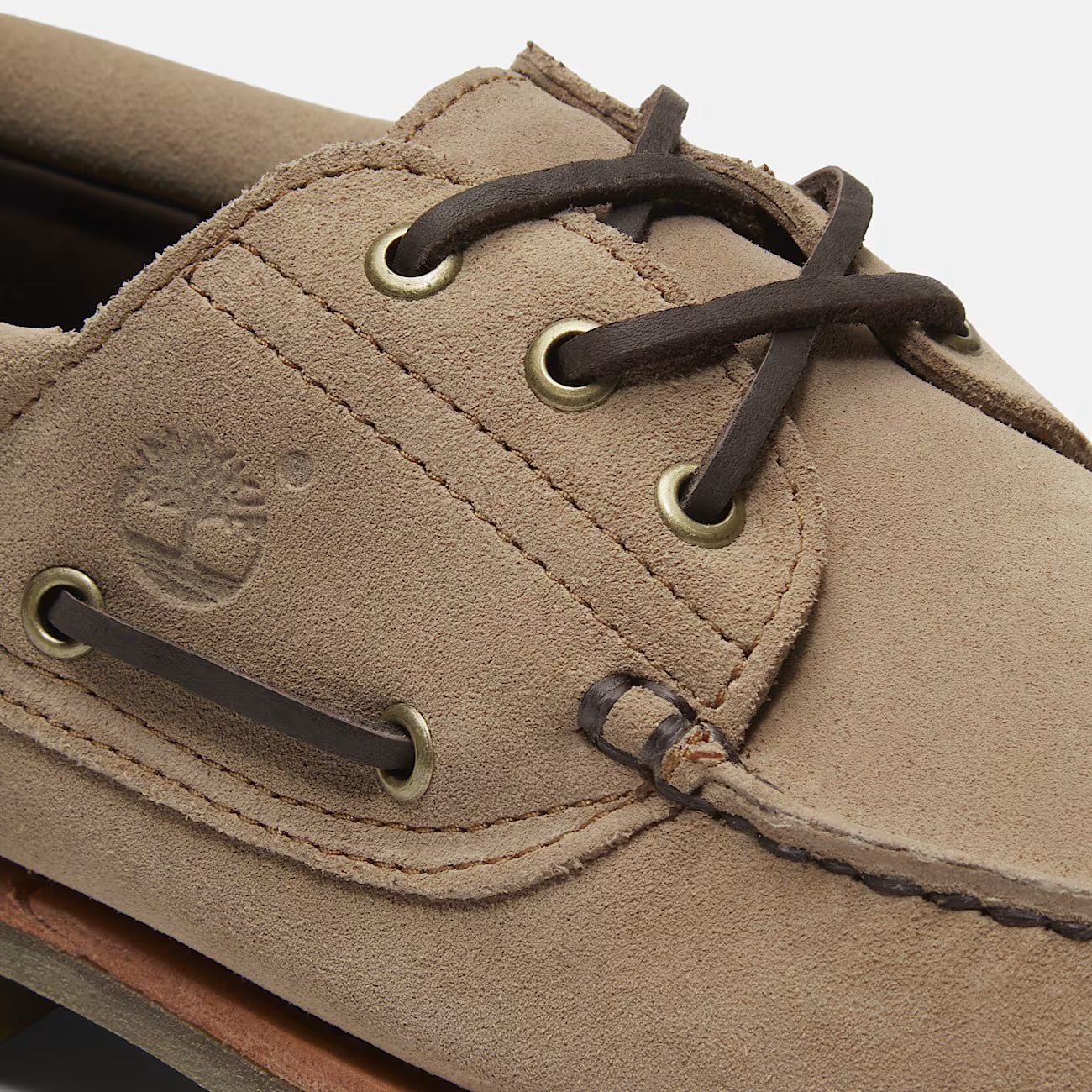 TIMBERLAND Scarpa da Barca Timberland® Authentic BOAT SHOE TAUPE SUEDE