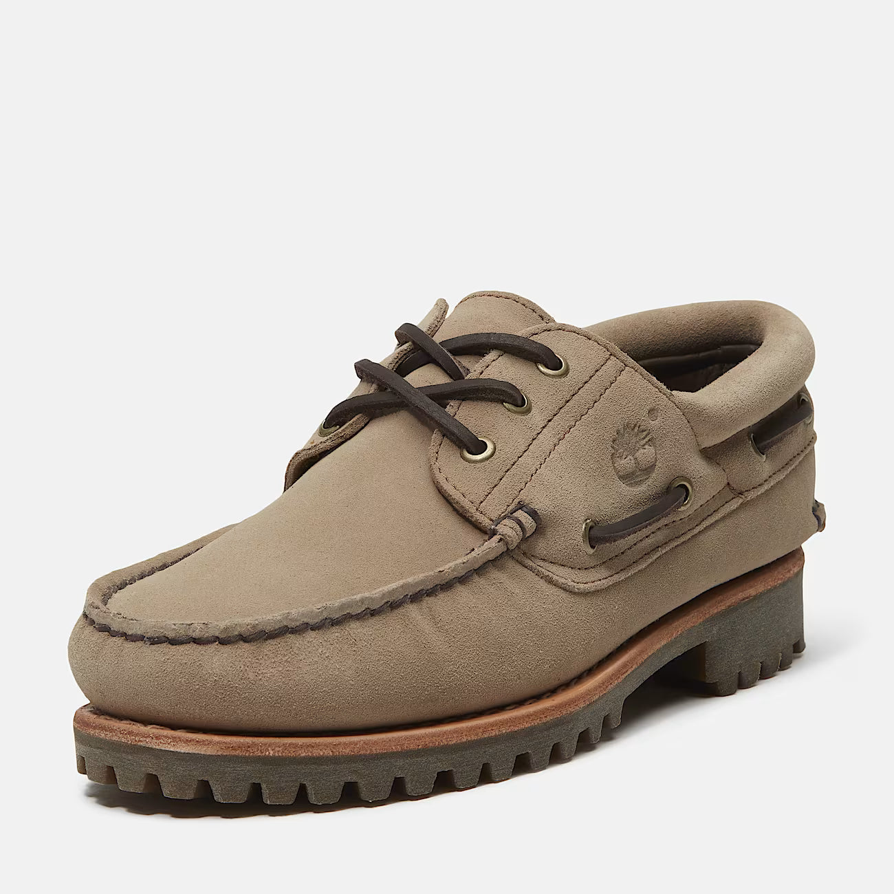 TIMBERLAND Scarpa da Barca Timberland® Authentic BOAT SHOE TAUPE SUEDE