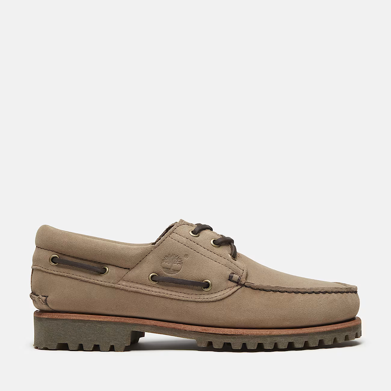 TIMBERLAND Scarpa da Barca Timberland® Authentic BOAT SHOE TAUPE SUEDE