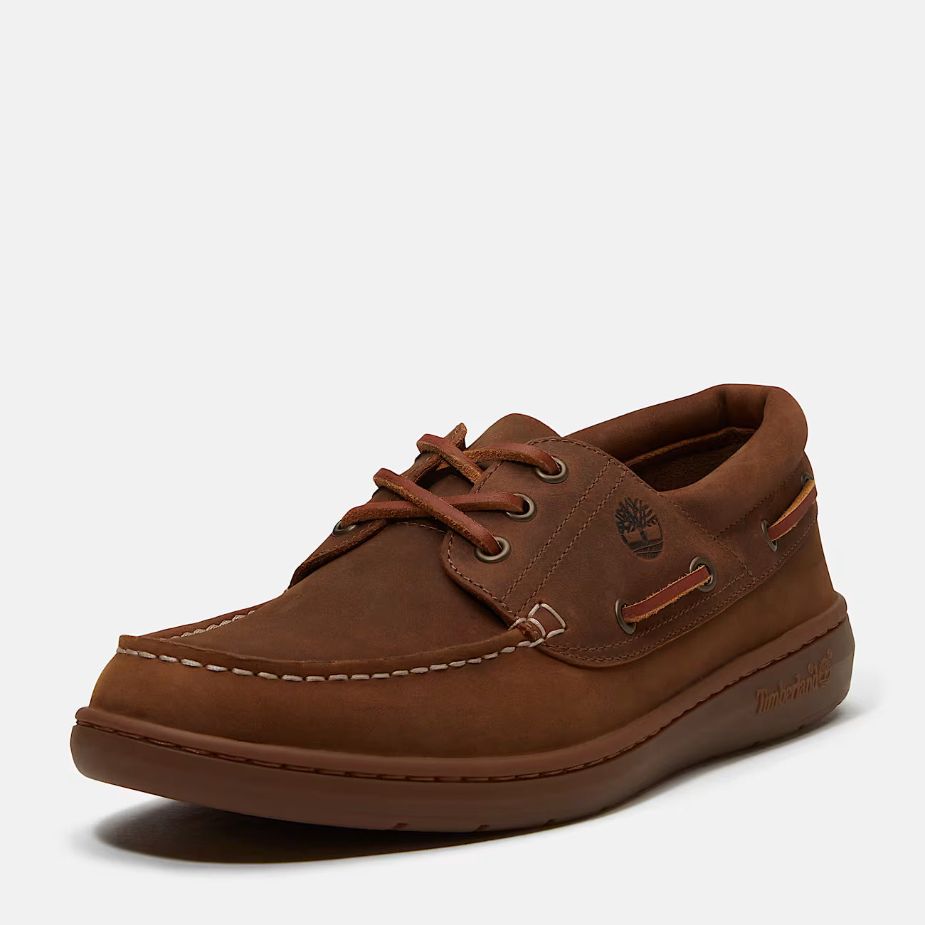 TIMBERLAND VELA PORTOFINO PIER BOAT SHOE TAUPE FULL GRAIN