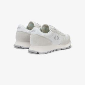 SUN 68 Z36203 ALLY GLITTER TEXTILE 01 BIANCO