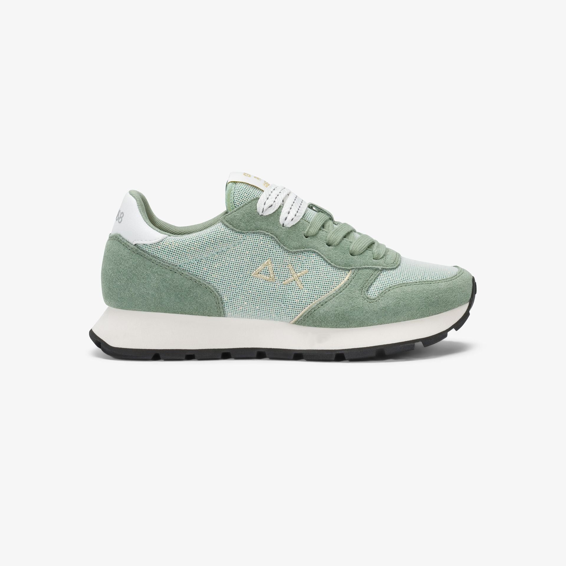 SUN 68 Z36203 ALLY GLITTER TEXTILE 84 VERDE SALVIA