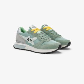 SUN 68 Z36214 STARGIRL GLITTER LOGO 84 VERDE SALVIA