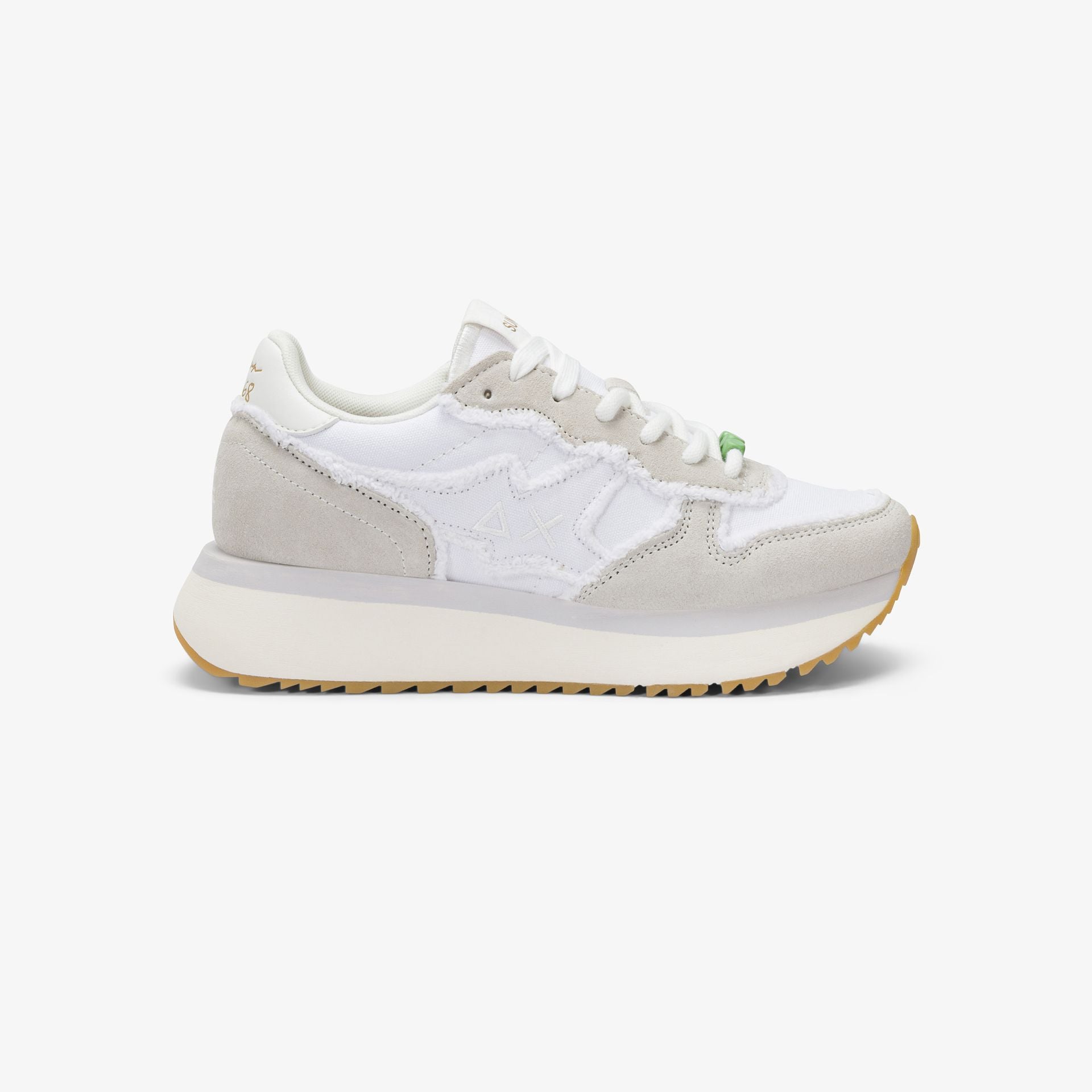 SUN 68 Z36223 BIG STARGIRL CANVAS 01 BIANCO