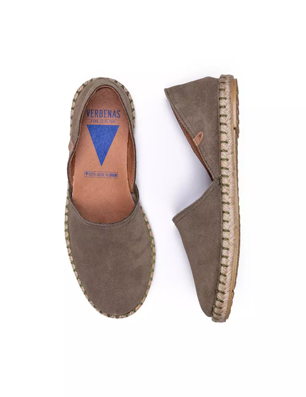 VERBENAS ESPADRILLAS CARMEN SERRAJE KAKI