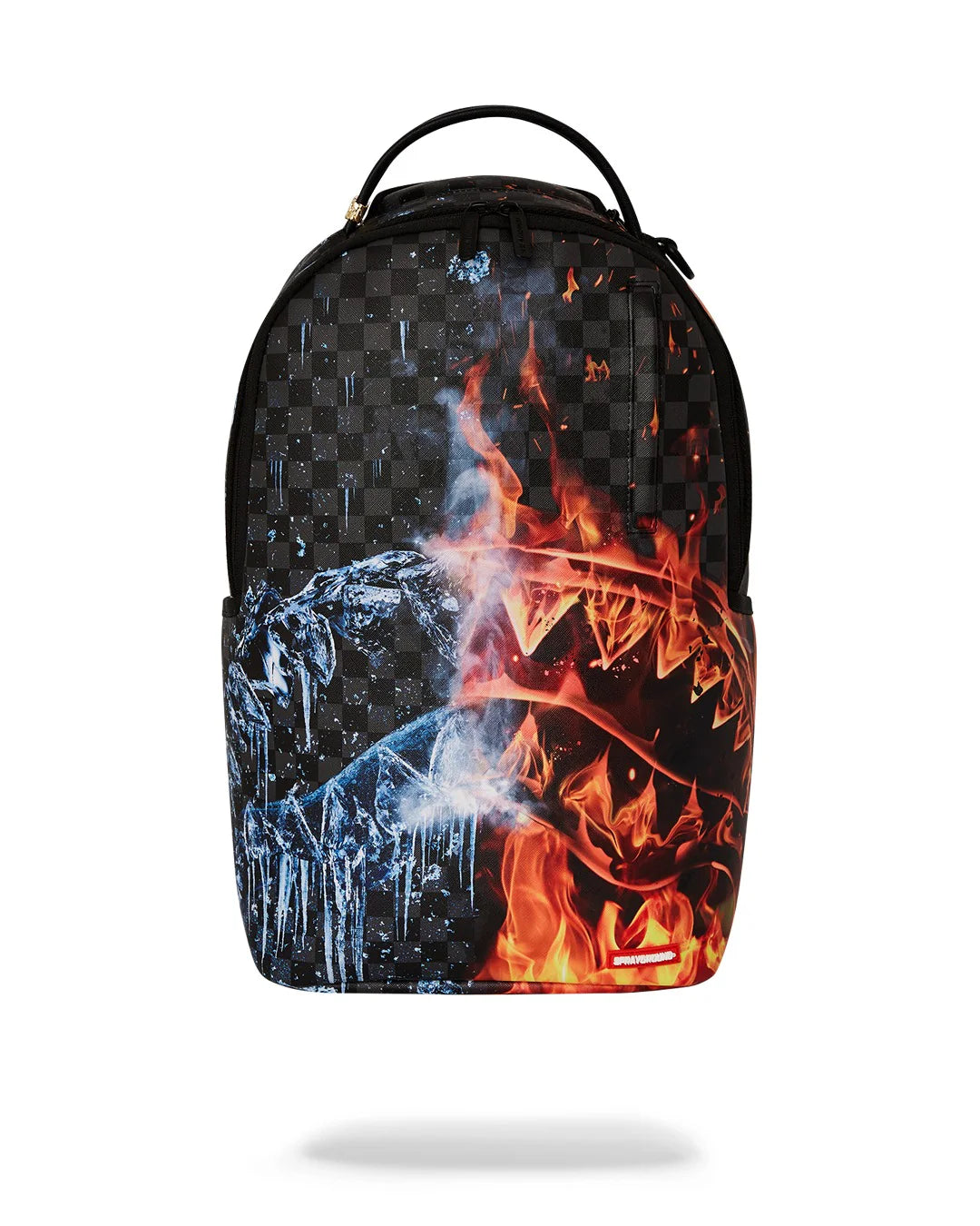 Sprayground ZAINO FIRE & ICE SHARK DLXSV BACKPACK