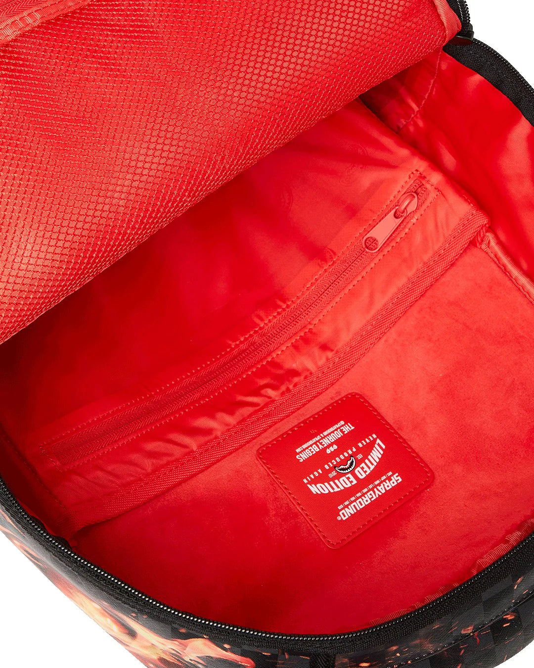 Sprayground ZAINO FIRE & ICE SHARK DLXSV BACKPACK