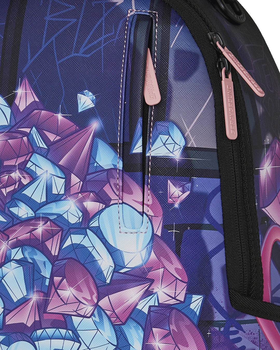 Sprayground ZAINO PINK PANTHER DIAMOND HEIST BACKPACK
