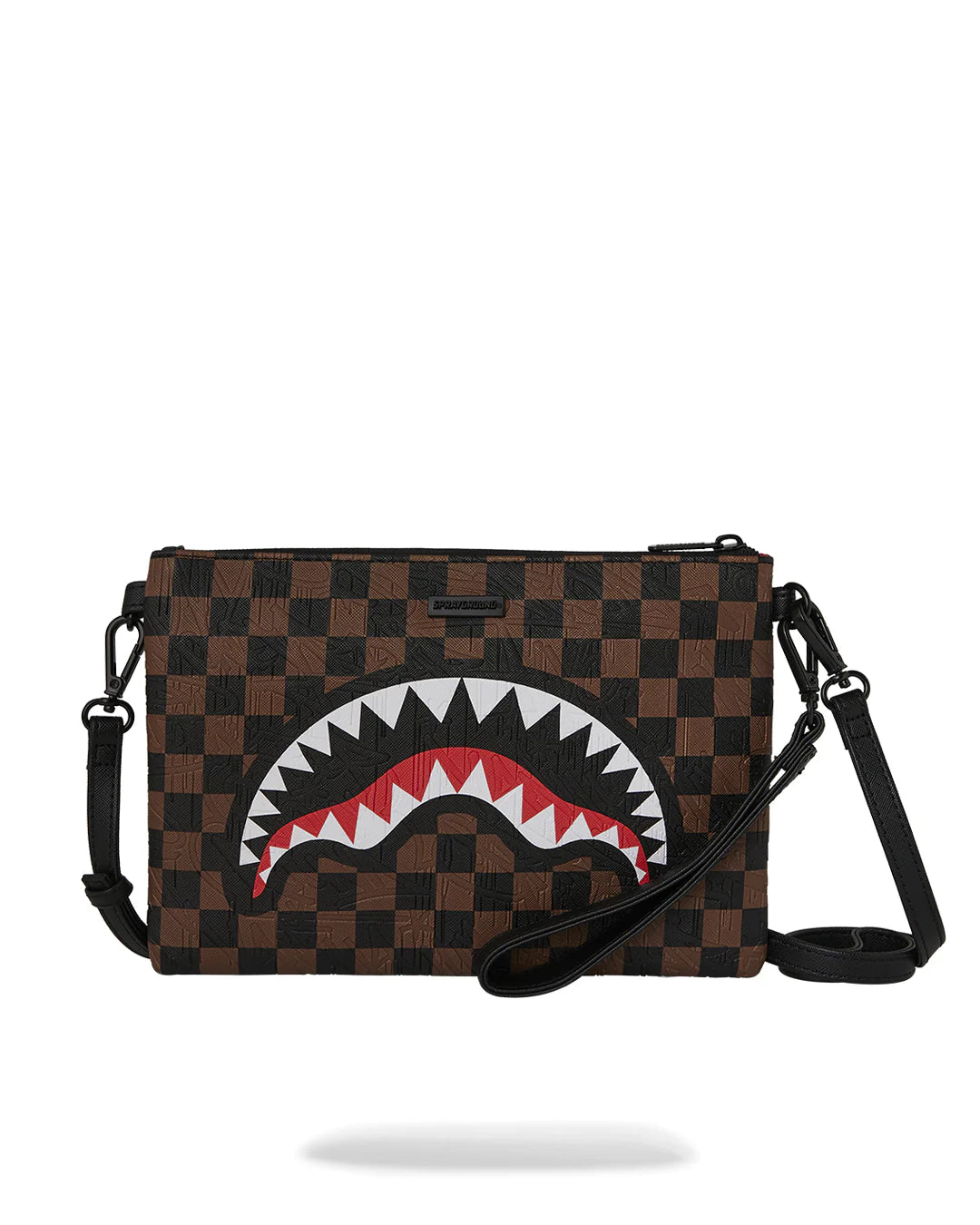 Sprayground POCHETTE CHECK 2 EMBOSS CROSSOVER CLUTCH