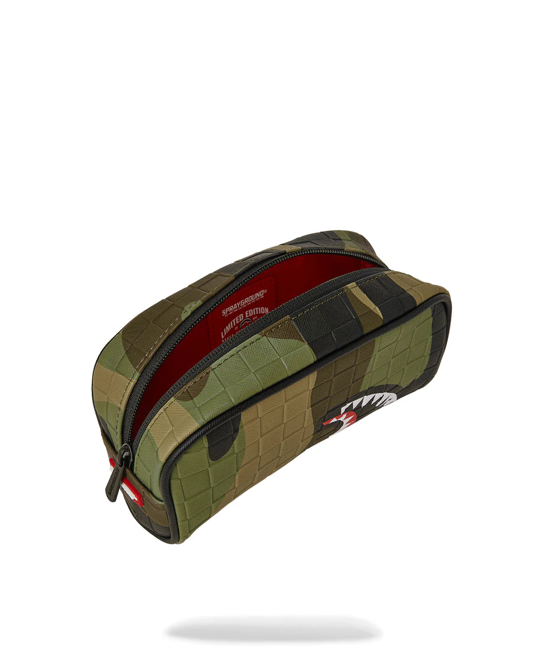 SPRAYGROUND ASTUCCIO WOODLAND CAMO CHECK POUCH