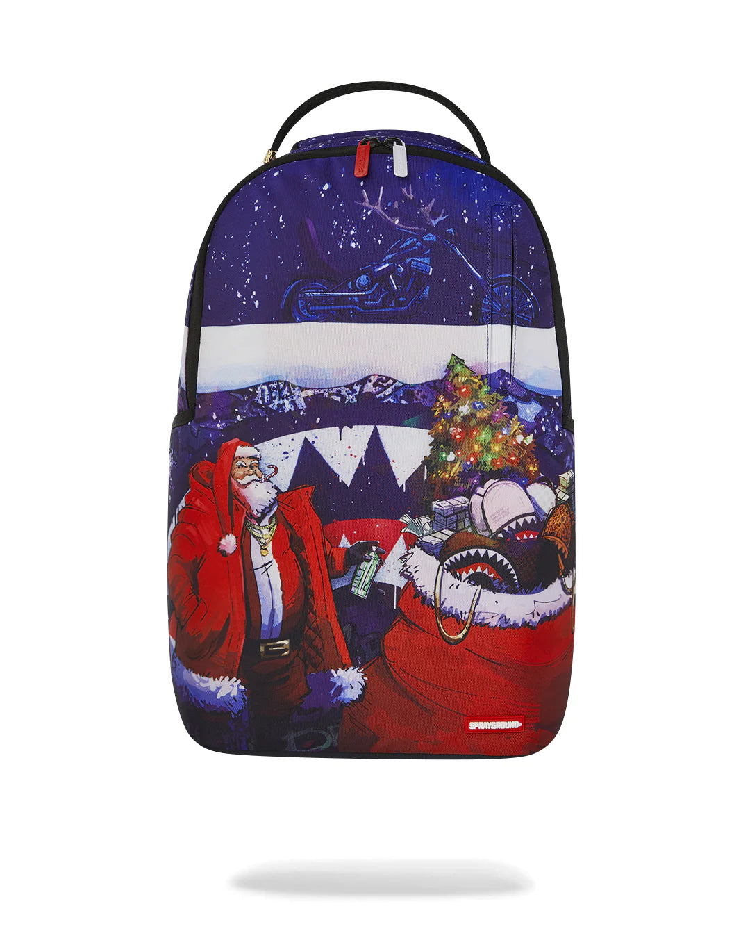Sprayground ZAINO SANTA SKETCHY PAINT BACKPACK