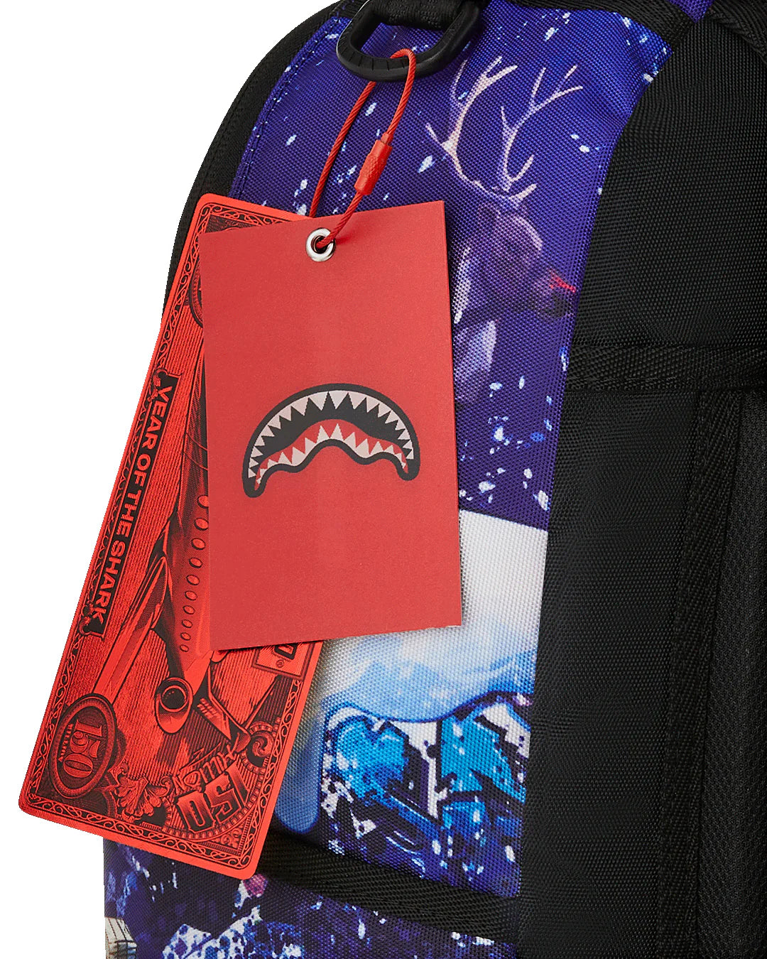 Sprayground ZAINO SANTA SKETCHY PAINT BACKPACK