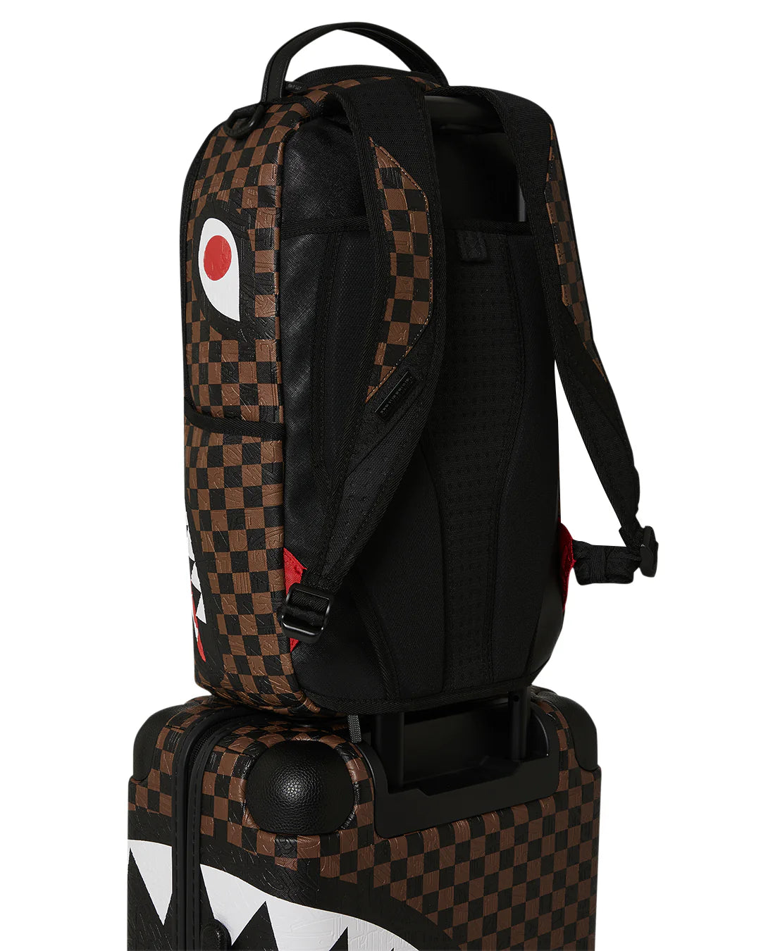 SPRAYGROUND TROLLEY CHECK 2 EMBOSS CARRY-ON LUGGAGE