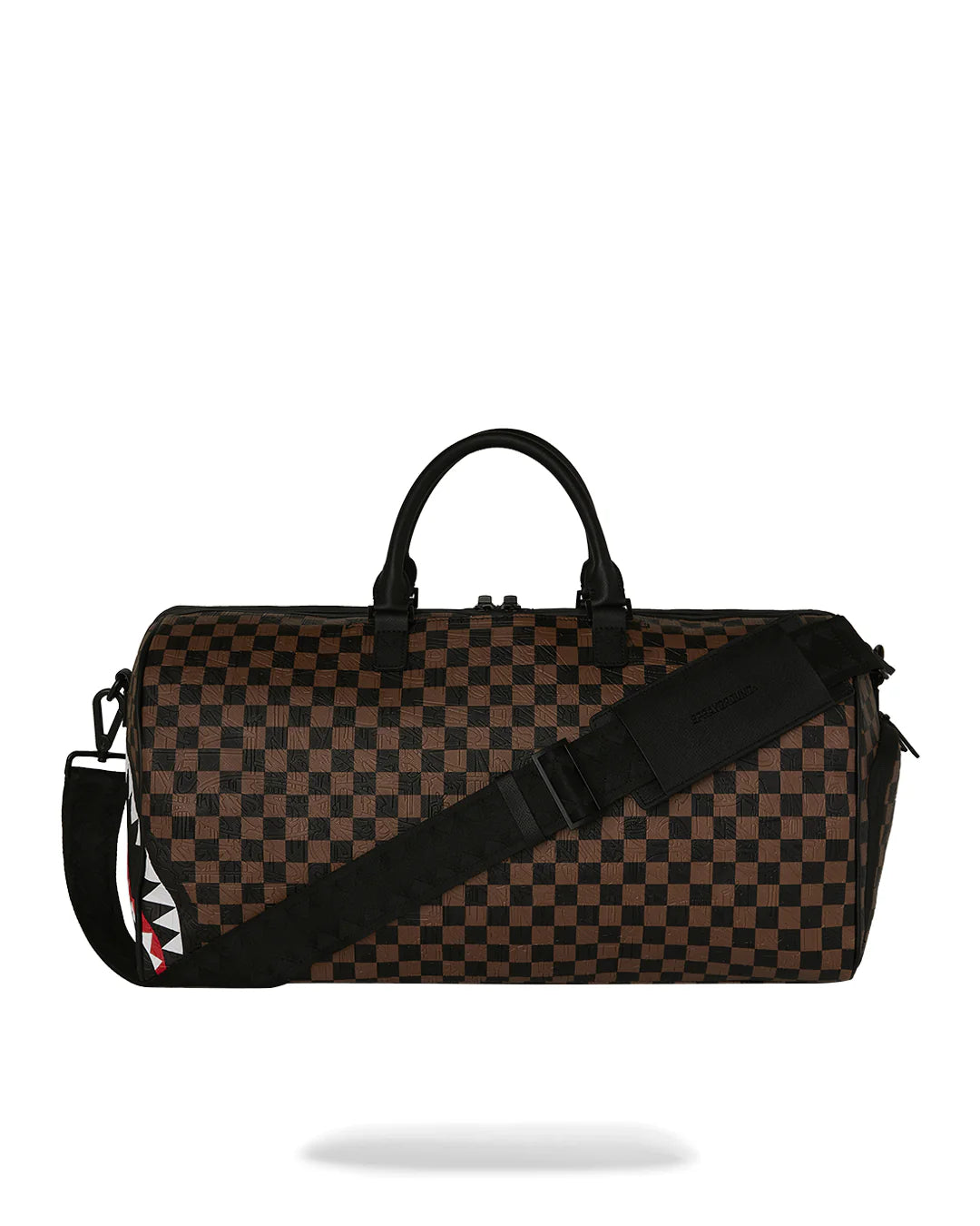 SPRAYGROUND BORSONE CHECK 2 EMBOSS DUFFLE