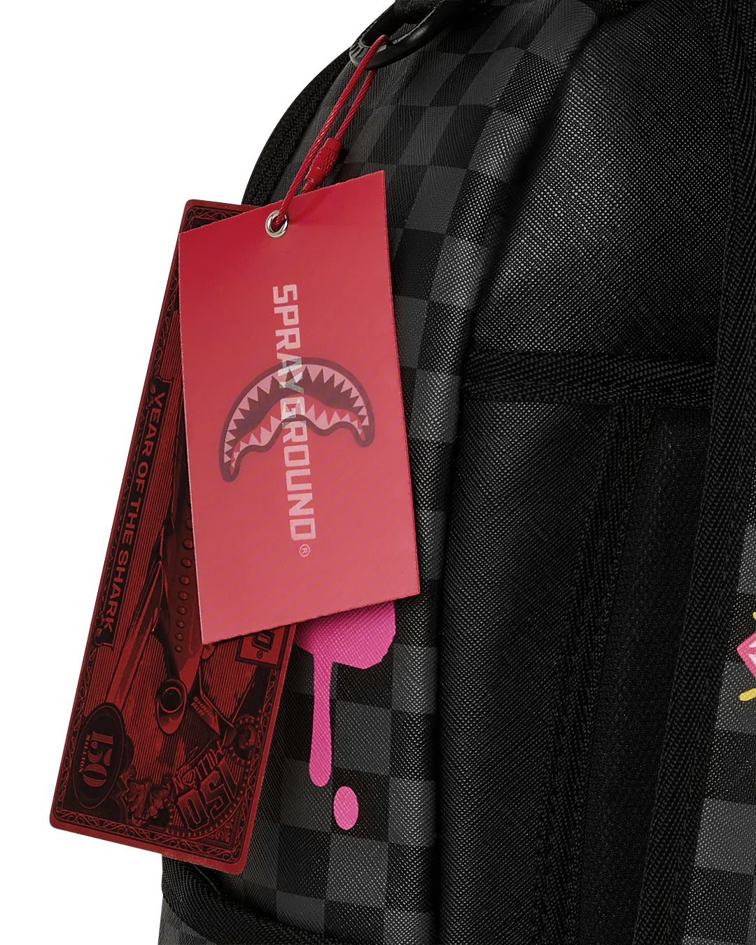 Sprayground ZAINO PINK PANTHER DRIPPY DIAMONDS DLXSV BACKPACK