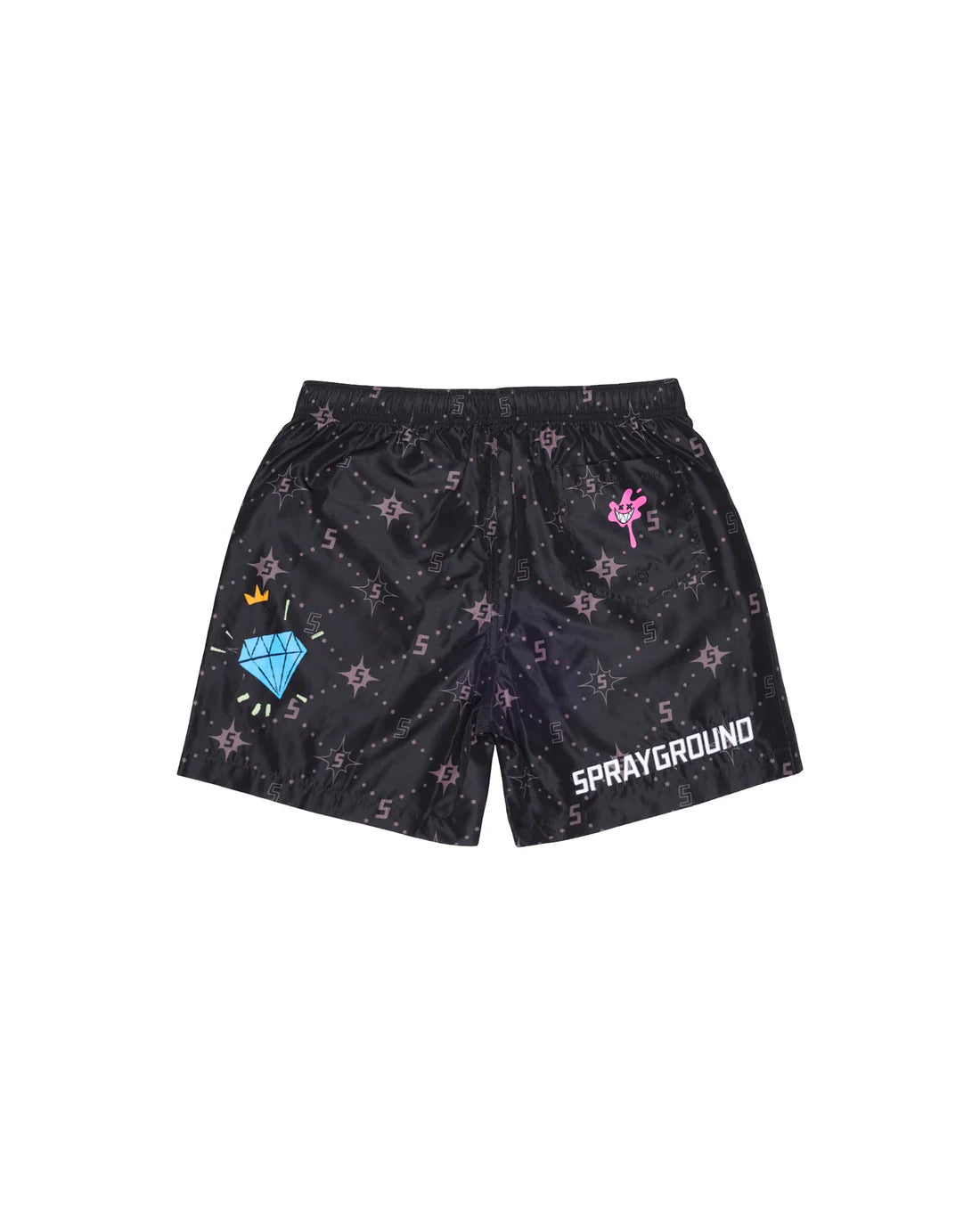 SPRAYGROUND COSTUME CREATE YOUR WORLD SWIM TRUNKS