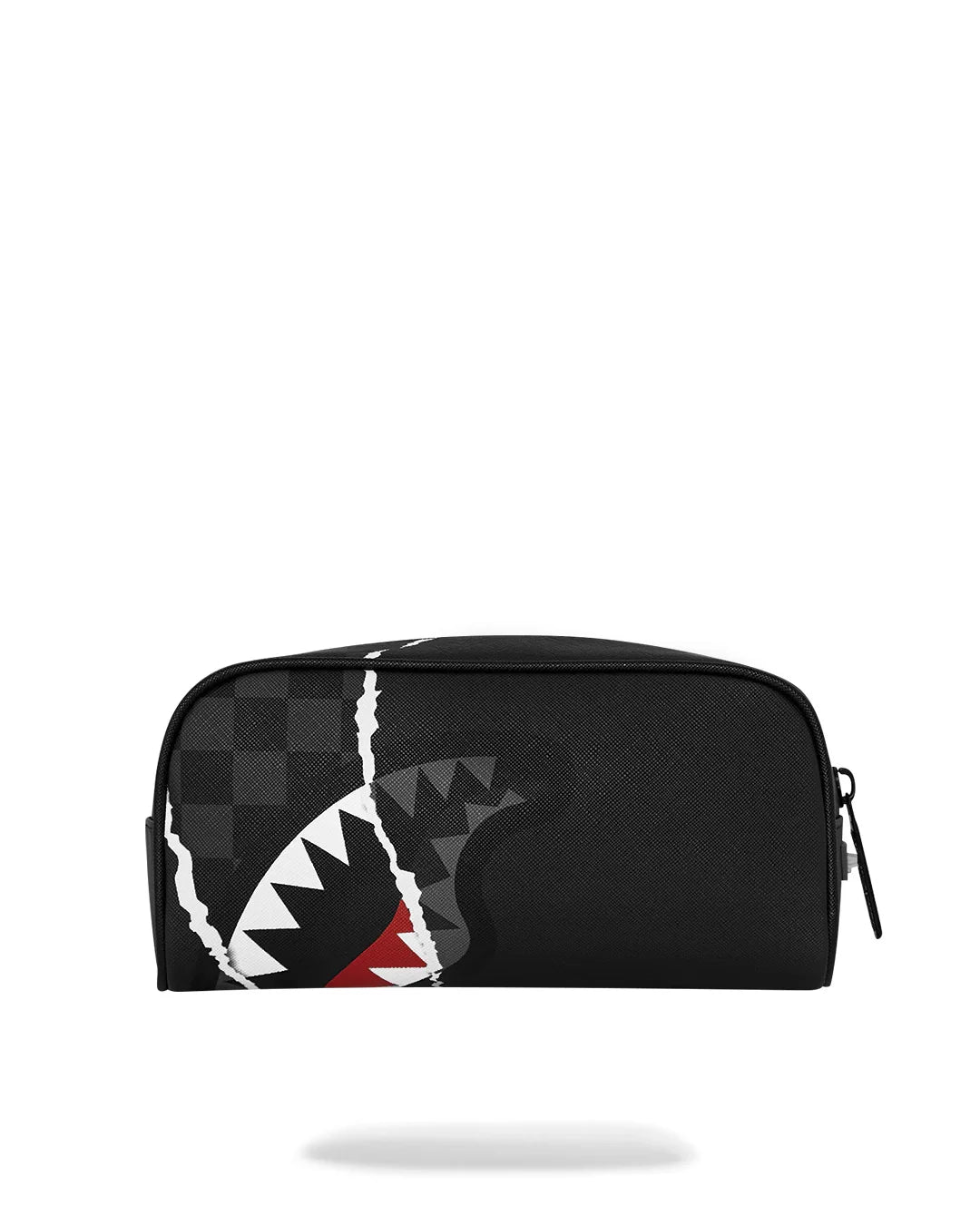 SPRAYGROUND ASTUCCIO CENTER RIP REVEALING GRAY CHECK POUCH