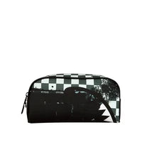 SPRAYGROUND ASTUCCIO PAINTED OVER CHECK POUCH