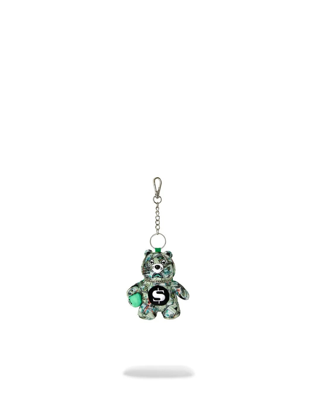 SPRAYGROUND PORTACHIAVI MONEY BANKS BEAR KEYCHAIN