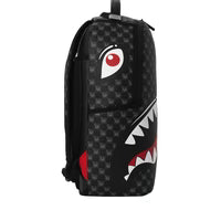 Sprayground ZAINO SHARKS IN PARIS WTF BUBBLY BLACK CHECK BACKPACK