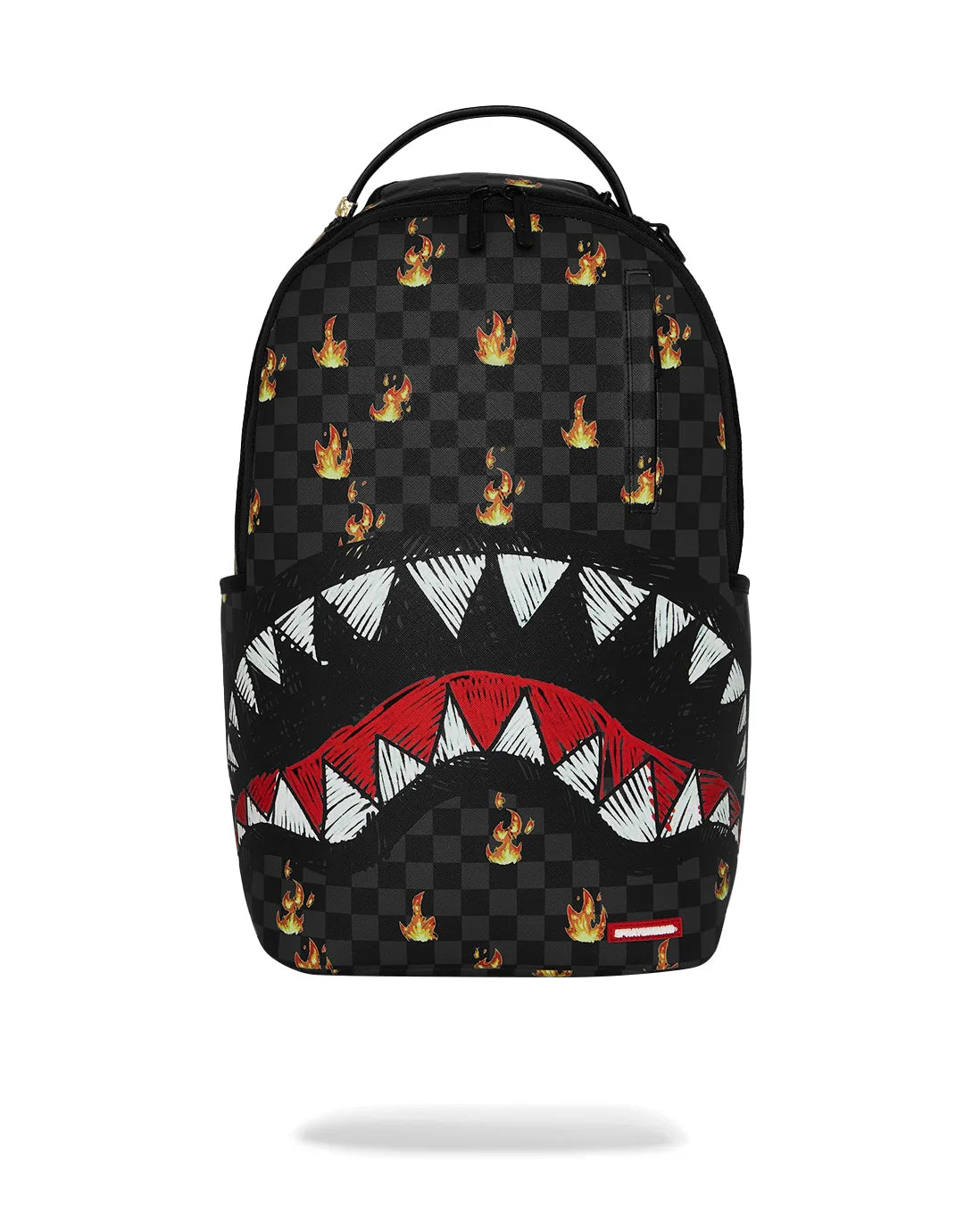 Sprayground ZAINO SCRIBBLE FIRE CHECK BACKPACK