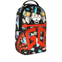 Sprayground ZAINO MONOPOLY GO SHARKMOUTH STENCIL BACKPACK
