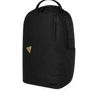 Sprayground ZAINO BLACKED OUT EMBOSSED GOLD TOOTH BACKPACK
