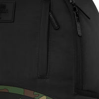 Sprayground ZAINO SHARK CENTRAL BLACK NYLON CAMO EMBOSSED SHARK BACKPACK