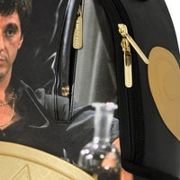 Sprayground ZAINO SCARFACE GOLD EMBOSSED BACKPACK