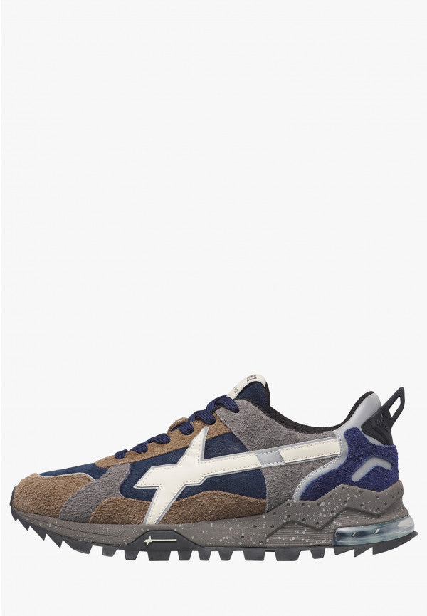 W6YZ BREEZE PEPPER SOLE LIGHT BROWN NAVY